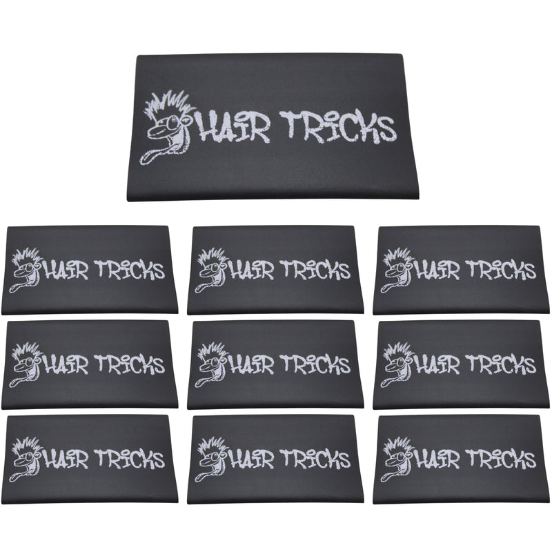 Official Big Jeff Audio HAIR TRICKS Heat Shrink 0 Gauge 10 Pack Black