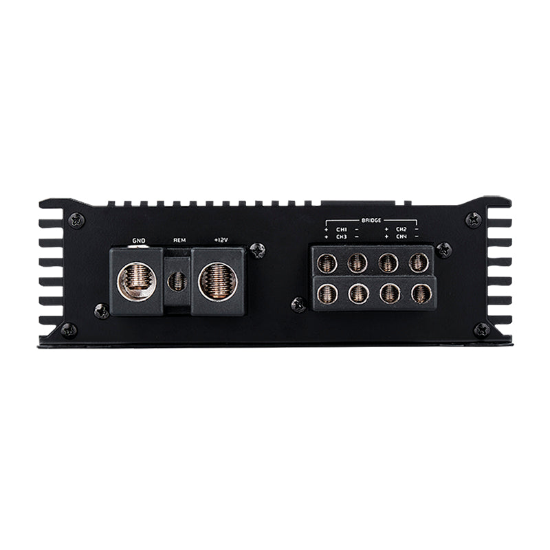 Deaf Bonce Car Audio 2x 6.5" Midrange Speakers 4 Ohm AP-M65AN & 4 CH Amp Package