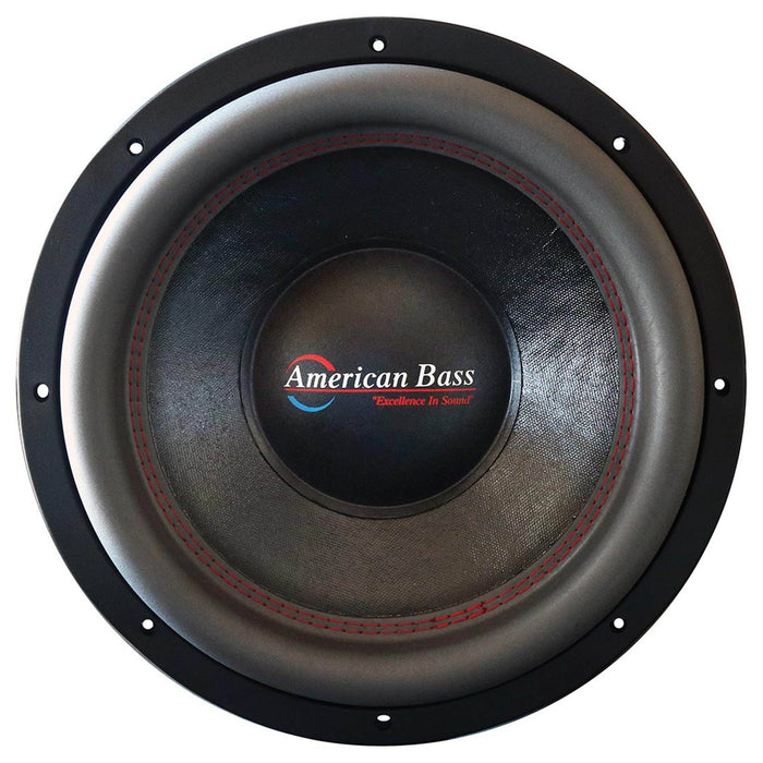 American Bass 12" HD Series Subwoofer 4000W Max Dual 1 Ohm HD-12-D1v2