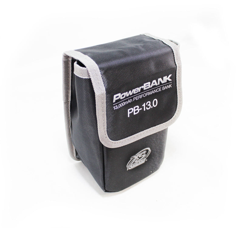 XS Power 13,000mAH Power Bank Charging Unit w/ Jumper Cable & Charging Cables