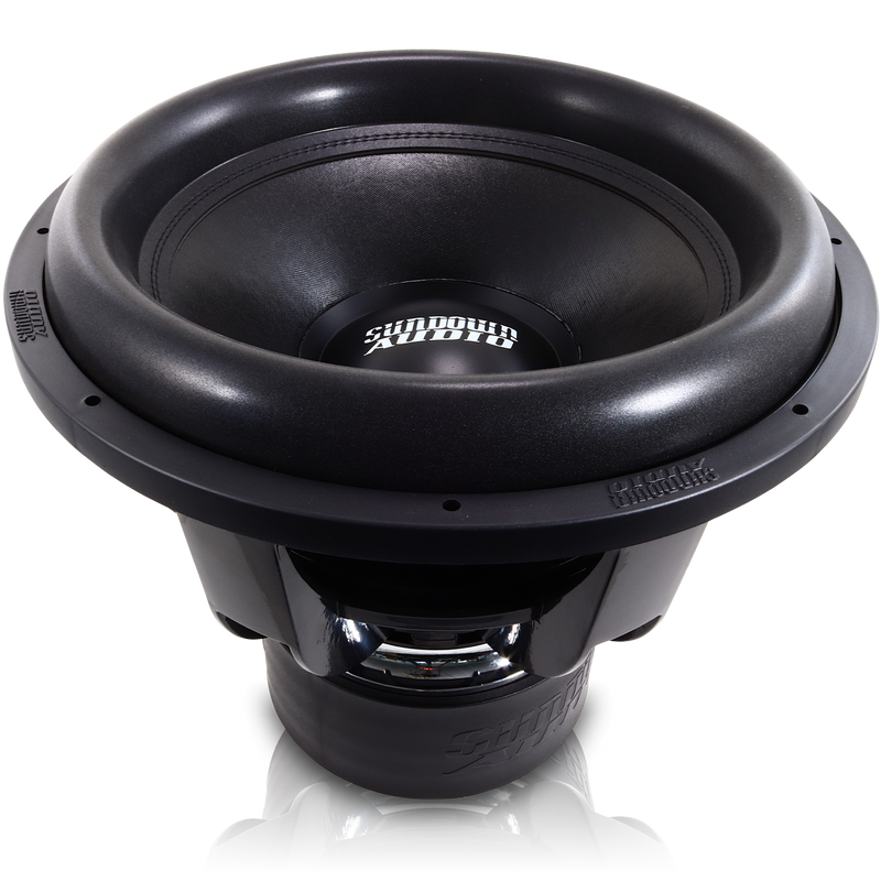 Sundown Audio Z v.6 Series 18" 5000W Peak Dual 1 Ohm VC Car Subwoofer ZV6-18-D1