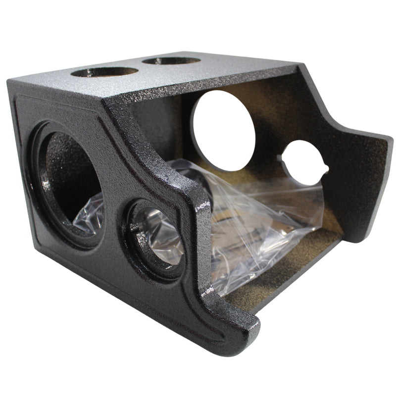 King Boxes Mini 99-06 Silverado (2) 6.5" (2) 1" Tweeter Sprayed Center Console