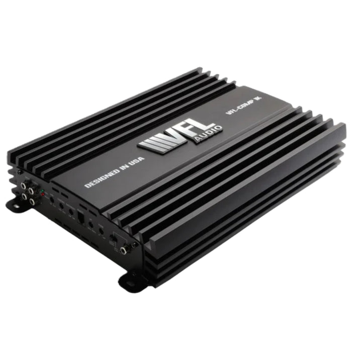 VFL Car Audio 1Ch Monoblock Amplifier 1000 Watt 1 Ohm Class D Linkable VFLCOMP1K