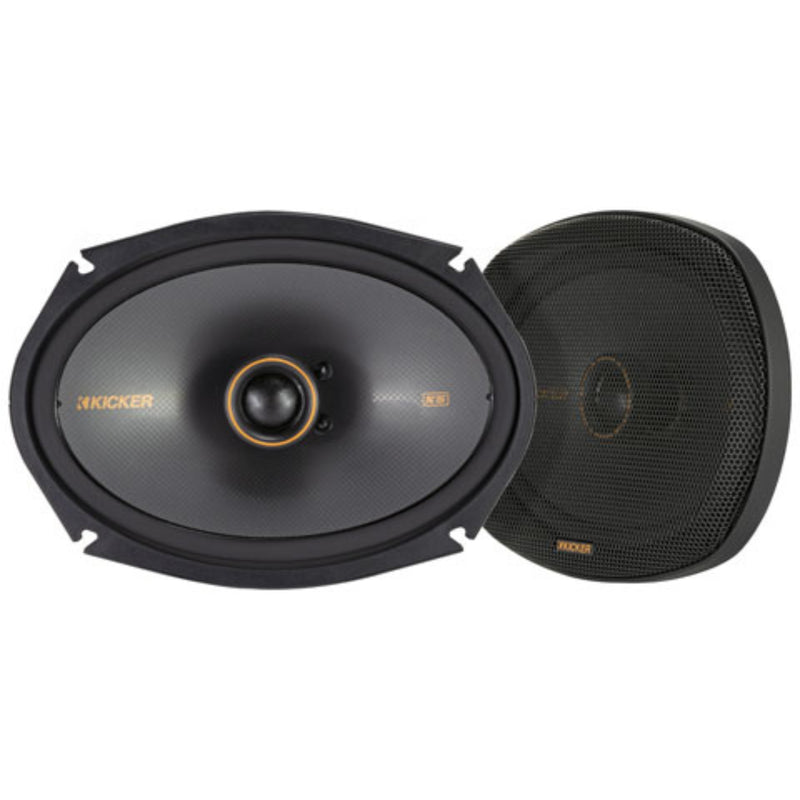 Kicker KS Series Pair of 6"x9" Coaxial 150 Watts 4 Ohm Speakers 51KSC6904