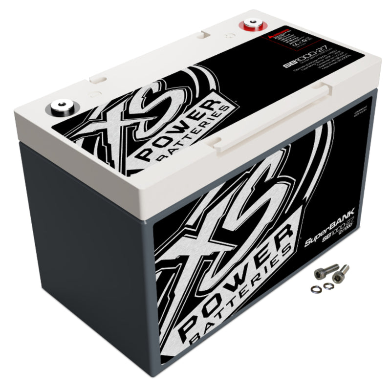 XS Power 12V 8000W Max Super Capacitor Bank 1,000 Farad Group 27 SB1000-27