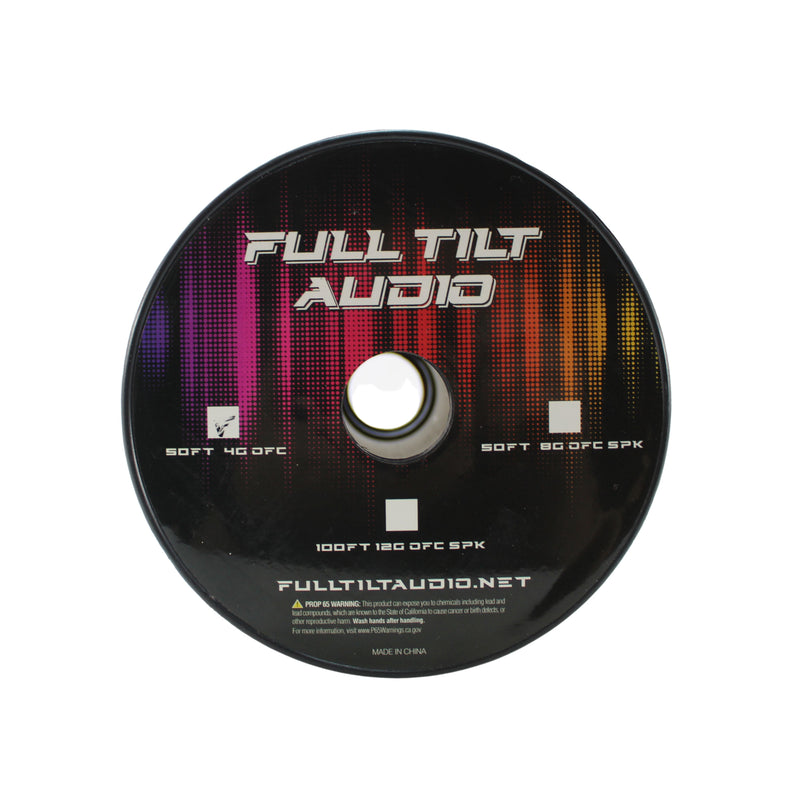 Full Tilt 4 Gauge Red OFC Power/Ground Cable/Wire OFC Lot Cut By The Foot