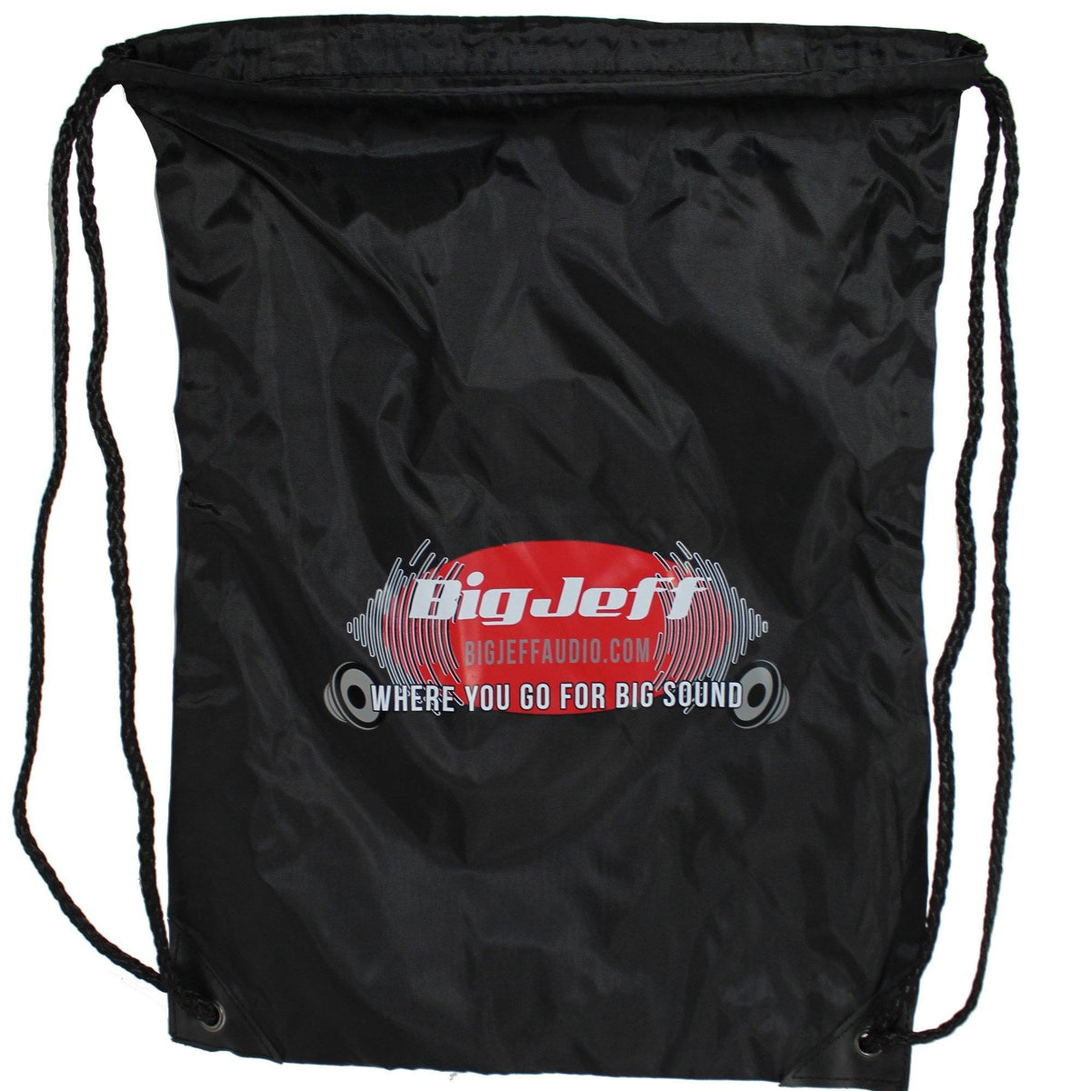 Official Big Jeff Single Color Drawstring Logo Backpack — Big Jeff ...
