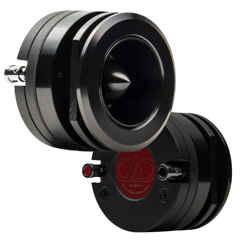 DD Audio 1.5" 150W Peak/50W RMS 4 Ohm Voice Optimized Bullet Tweeter Pair VO-B4A