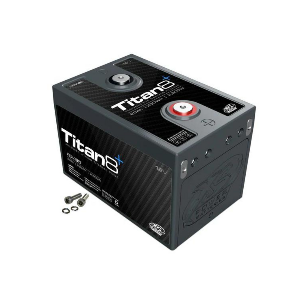 Pre-Order XS Power Titan 8 2500 Watt 12V 1000 Max Amps Lithium
