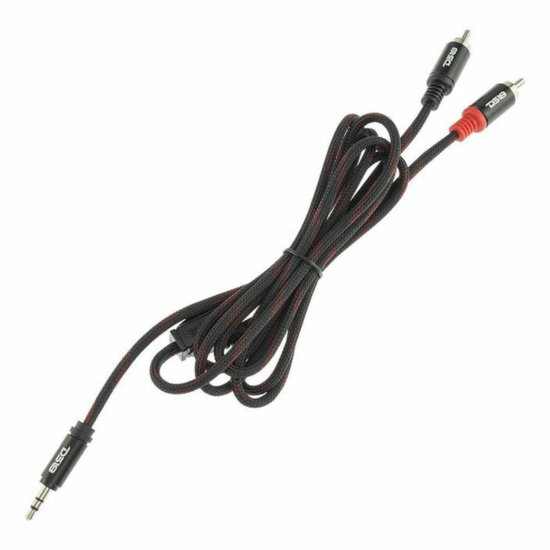 6 Ft Dual RCA To AUX Cable High Quality OFC Noise rejection Cable DS18 - Big Jeff Online Inc