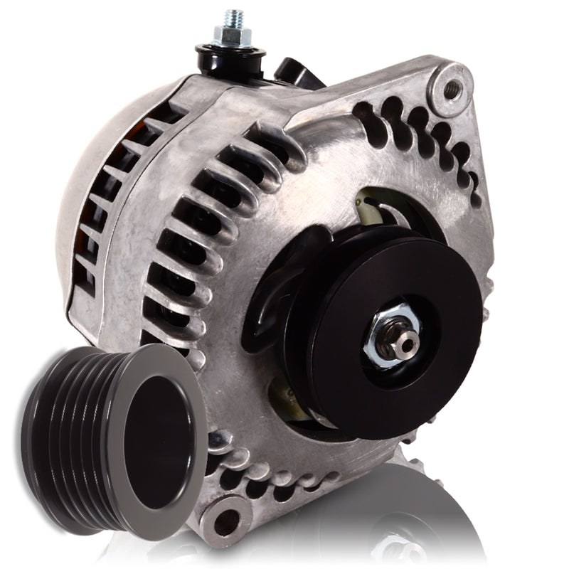 Mechman S-Series 170 Amp Racing Alternator 63 - 85 GM Natural Finish 7127170