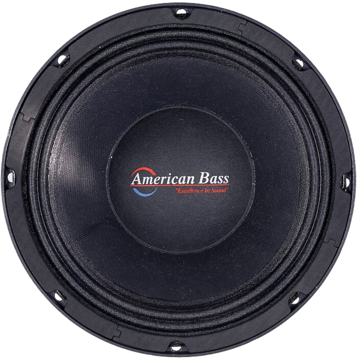 American Bass GF Pro Series 10" Midbass 800W Peak 400W RMS 4 Ohm Speaker GFP104