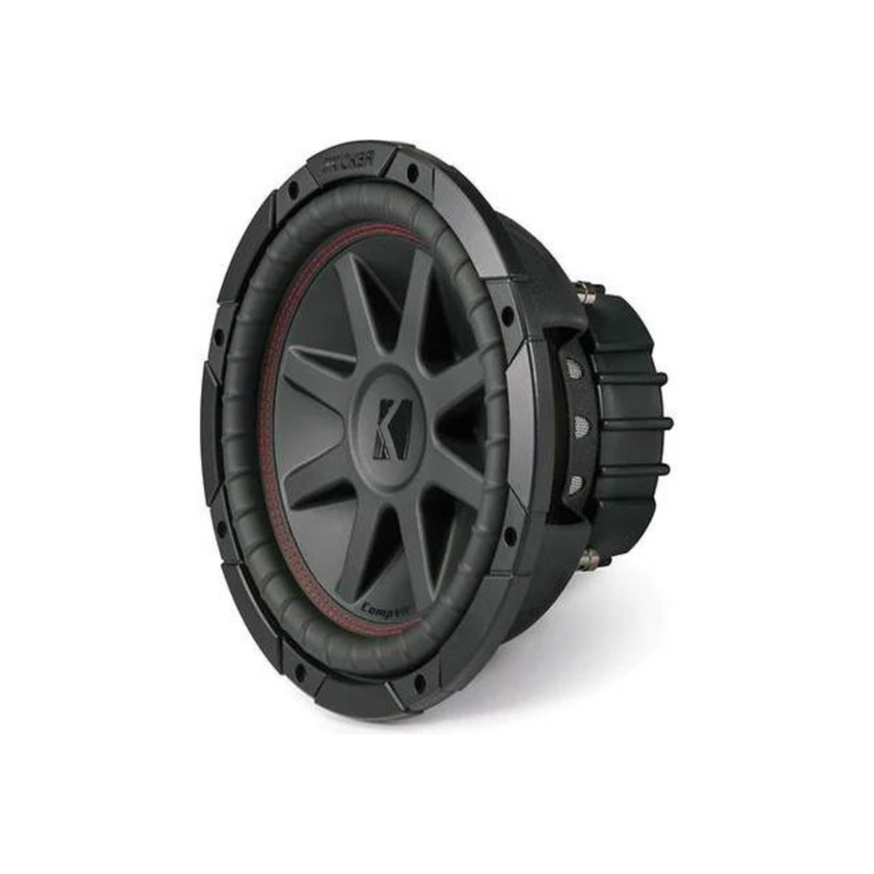 Kicker CompVR Series 10" Dual 2 Ohm voice Coil Car Subwoofer 700W Peak 43CVR102