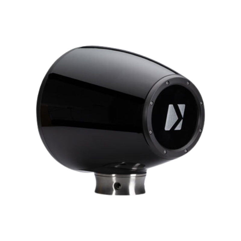Kicker Pair of Black 9" 600W HLCD Marine Wake Tower Speakers 47KMFC9