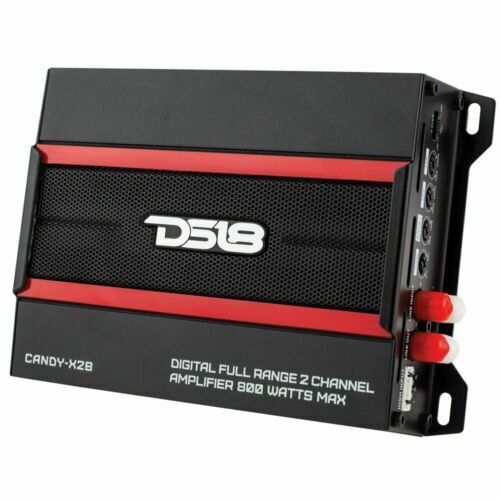 DS18 CANDY CANDY-X2B 800 Watts Max 2 Channel Amplifier Car Audio Mini amp - Big Jeff Online Inc