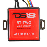 DS18 Bluetooth A2DP Audio Receiver Converter Marine Car Boat Bike BT-TWO - Big Jeff Online Inc