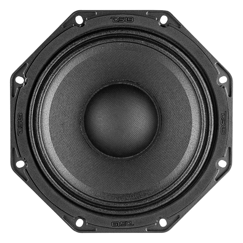 DS18 6.5" Midrange Octagon Loudspeaker 8 Ohm 600W Black Car Audio 6OCT300-8