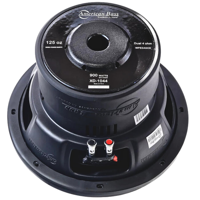 American Bass10" XD Series 900W Max Power Dual Voice Coil Subwoofer XD-10-D2