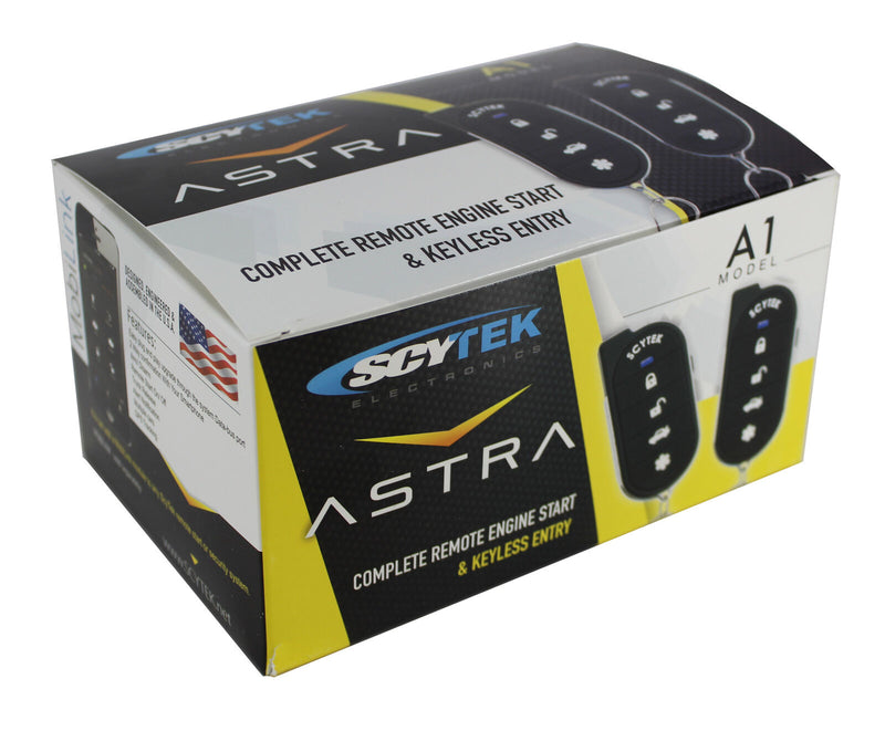 ScyTek A1.1 Complete 1 Button Remote Engine Start System with Two Remotes