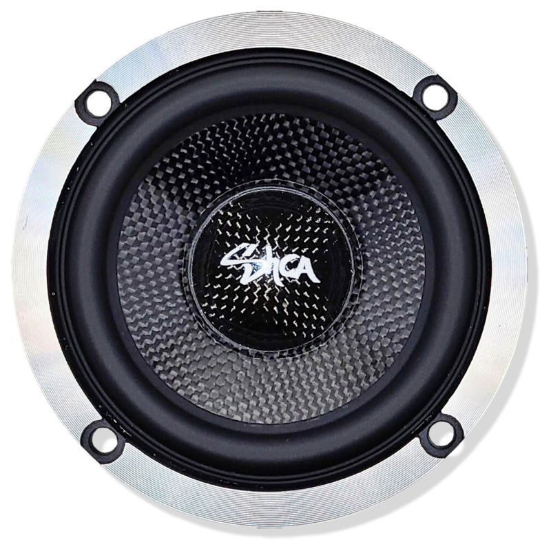 Sky High Car Audio 3.5 Inch 240W 4 Ohm 1" VC Midrange Speakers Pair SHCA-35