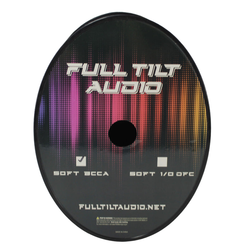Full Tilt Audio 0 Gauge CCA Power/Ground Wire Purple Lot Cut By The Foot