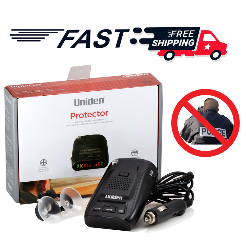 Uniden Radar Detector w/ Long Range & Laser Detection DFR1 - Big Jeff Online Inc