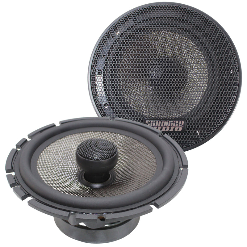 Sundown Audio SA Series 6.5" 160 Watt Peak Coaxial Speakers (Pair) SA-6.5CX-V2