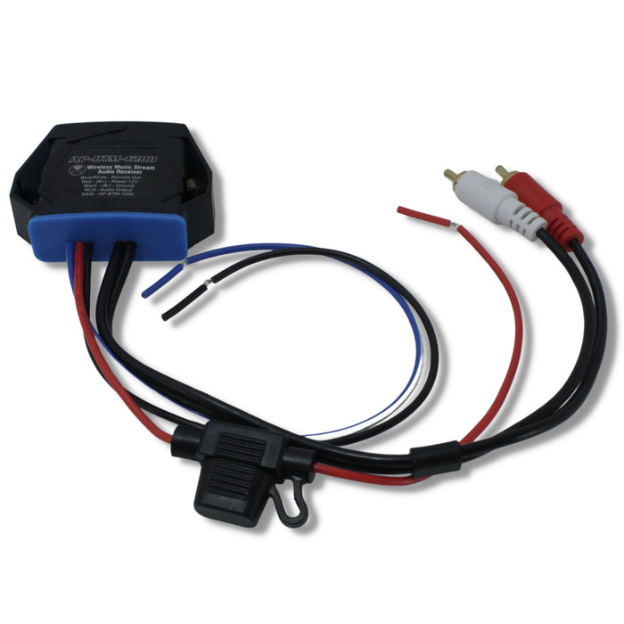 Audiopipe Universal Marine Bluetooth Receiver Car Audio Adapter AP-BTM-1200