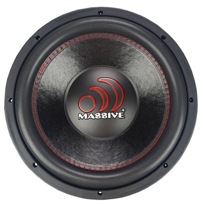 Massive Audio GTX Series 12" 1400 Watt Dual 2 Ohm Subwoofer GTX122
