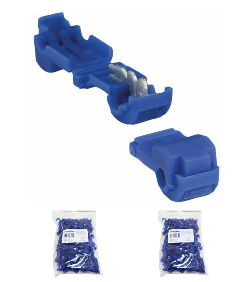 Metra Install Bay 16/14 Gauge Insulation T-Tap Economy Connector 200pcs BTT