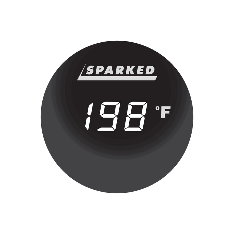 Sparked Innovations Thermometer 12V Ambient Temperature Sensor -34F  200F