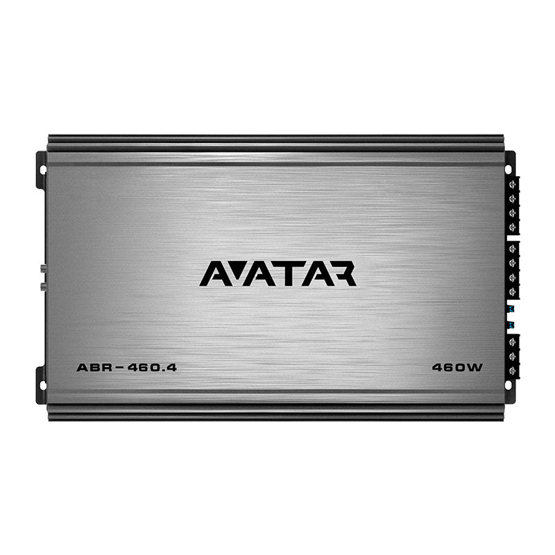 Avatar ABR-460.4 4 Channel Class AB 460 Watt Black Amplifier Buran Series