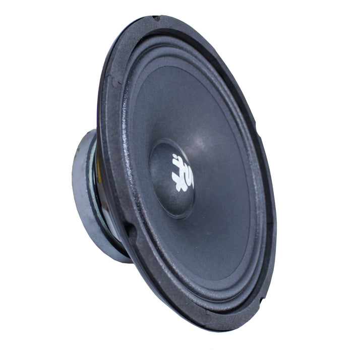 Heath Sound 8" 150 Watt Midrange 4 Ohm Black Speaker HSES-MB080