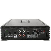 Massive Car Audio 8 Loud Speakers 1200W 8 Ohm With 4 Ch 2 Ohm Amplifier - Big Jeff Online Inc