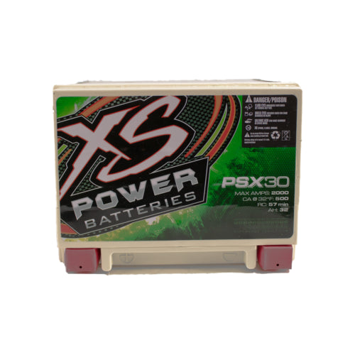 12V AGM Powersports and Marine Car Audio Battery 2000 Max Amps 32AH PSX30