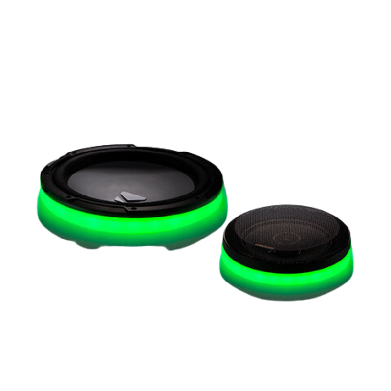 Kicker Weather-Proof LED Lighted Rings for 6.5" Speakers IP66 (Pair) 47KLSR65