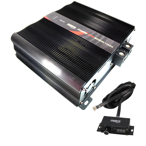 Marts Digital MXD Series Monoblock 3K 1 Ohm Full Range Amplifier
