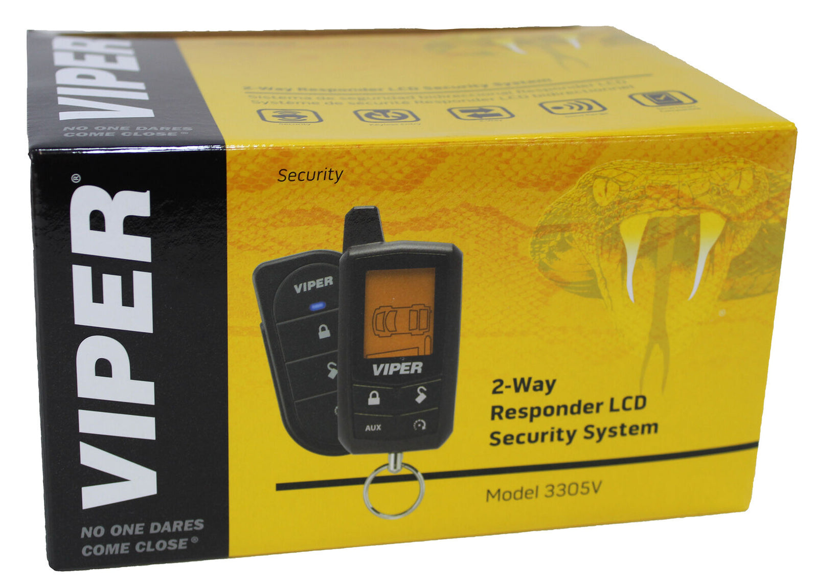 Viper Responder 350 SecurityLCDScreen 2Way Keyless Entry+4 Door Locks