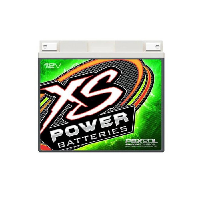 12V AGM Powersports and Marine Car Audio Battery 1000 Max Amps 22AH PSX20L