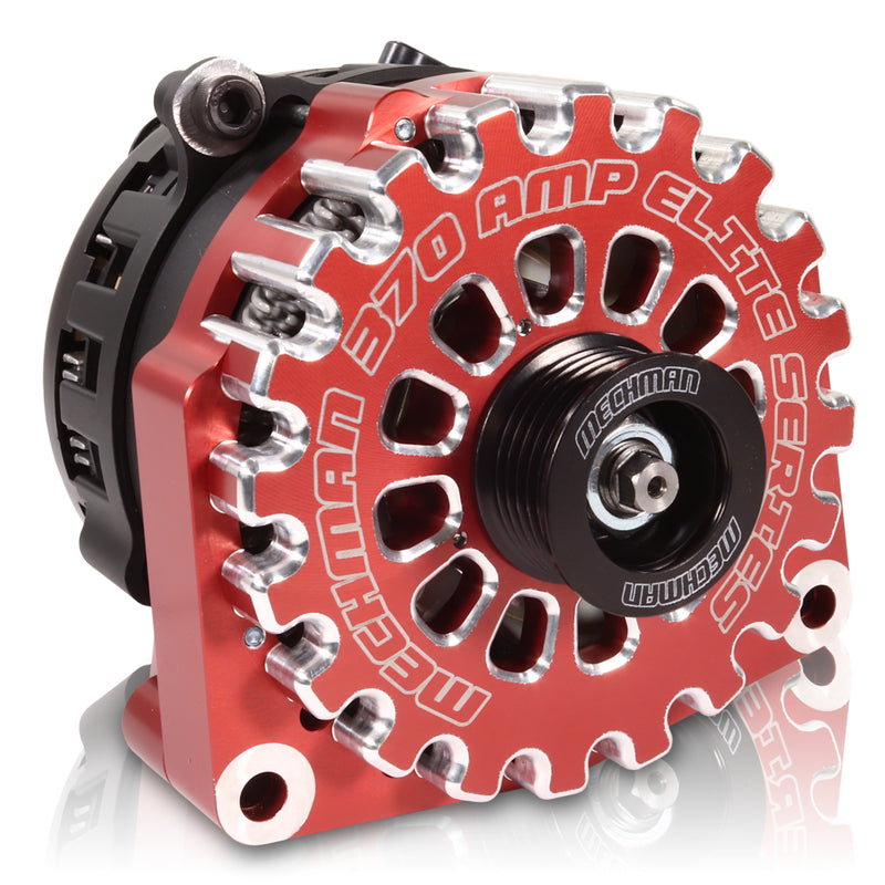 Mechman E-Series 370 Amp  Red Alternator For 2005 - 2013 GM 6.0L Truck