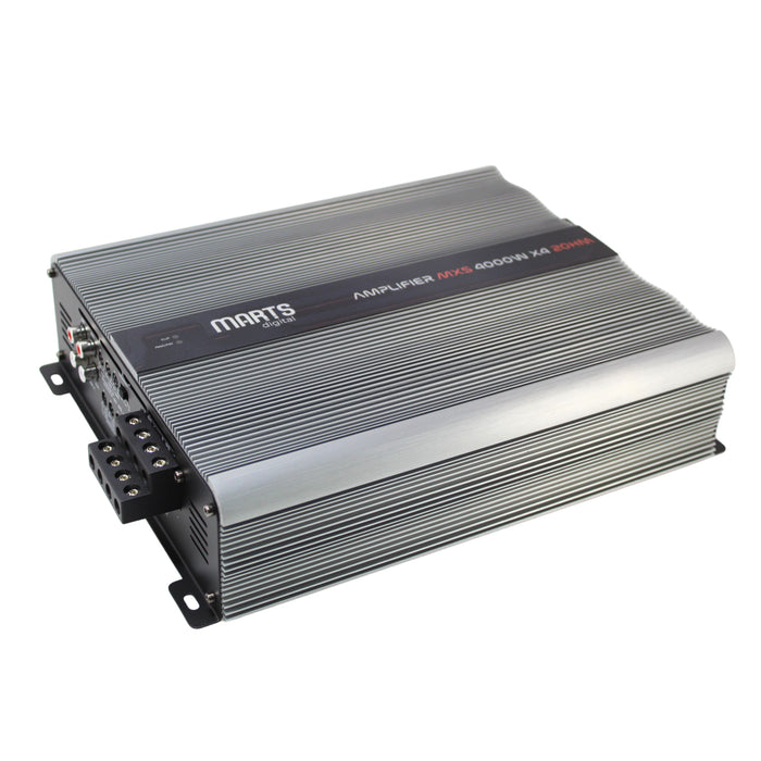 Marts Digital 4 Ch Amplifier Full Range Class D Compact 4000w 2 ohm MXS-4000x4-2