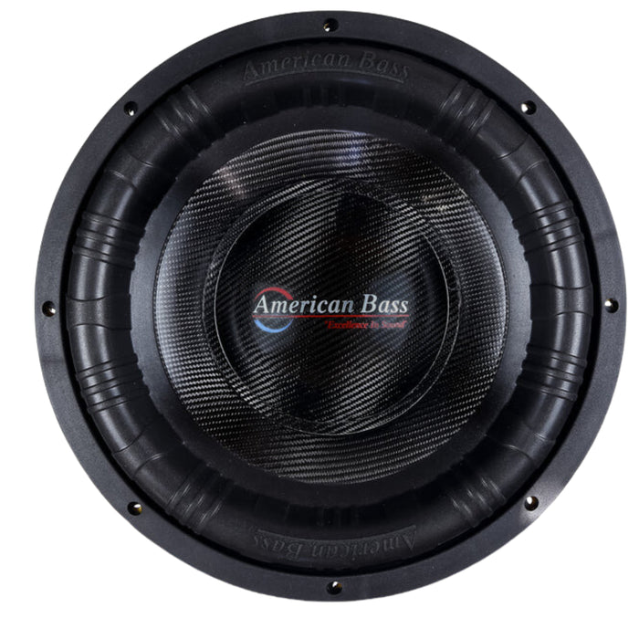American Bass 12" KING Subwoofer 2 Ohm 15000 Watts 6500 watts RMS KING-12D2