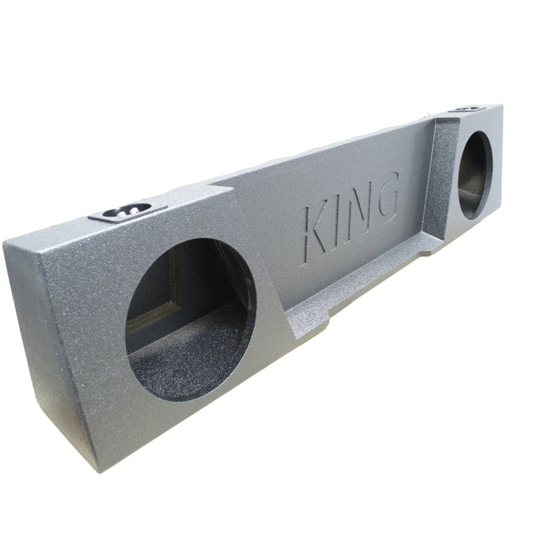 King Boxes 10" Dual Sprayed Sealed Box 14-19 Silverado/Sierra ExtCab AK-GMC37-10