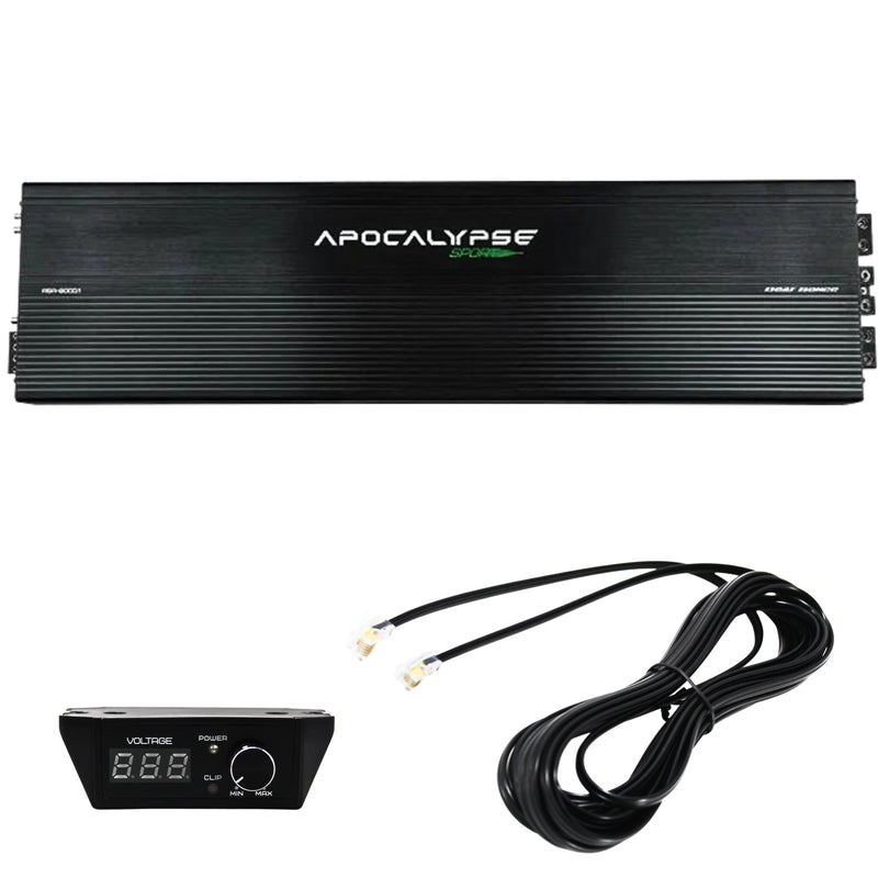 Deaf Bonce Apocalypse 8000 Watts 1 ohm Class D Monoblock Amplifier ASA-8000.1