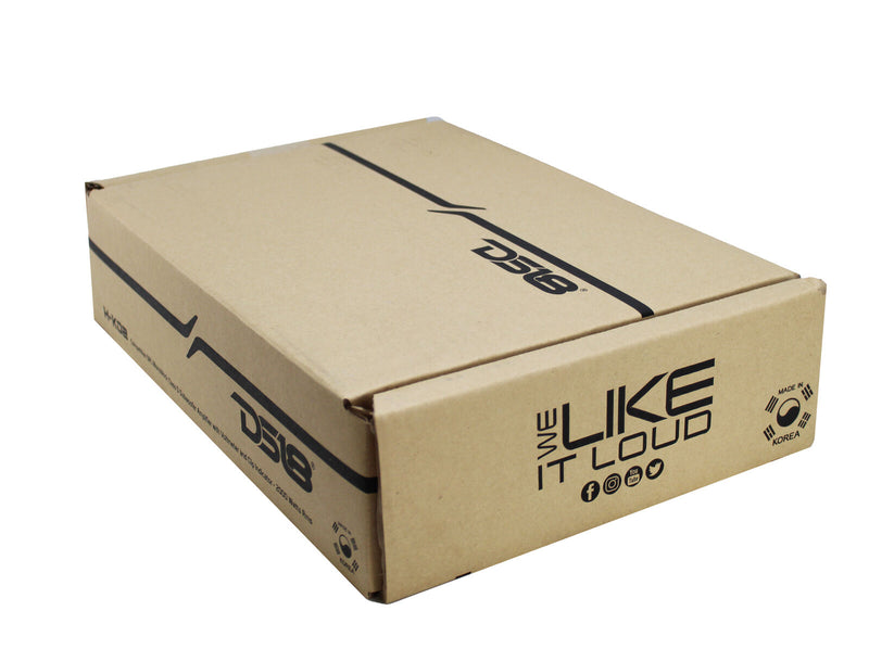 DS18 H-KO2 Hooligan Monoblock 2000W Amplifier w/ Voltmeter and Clip Indicator