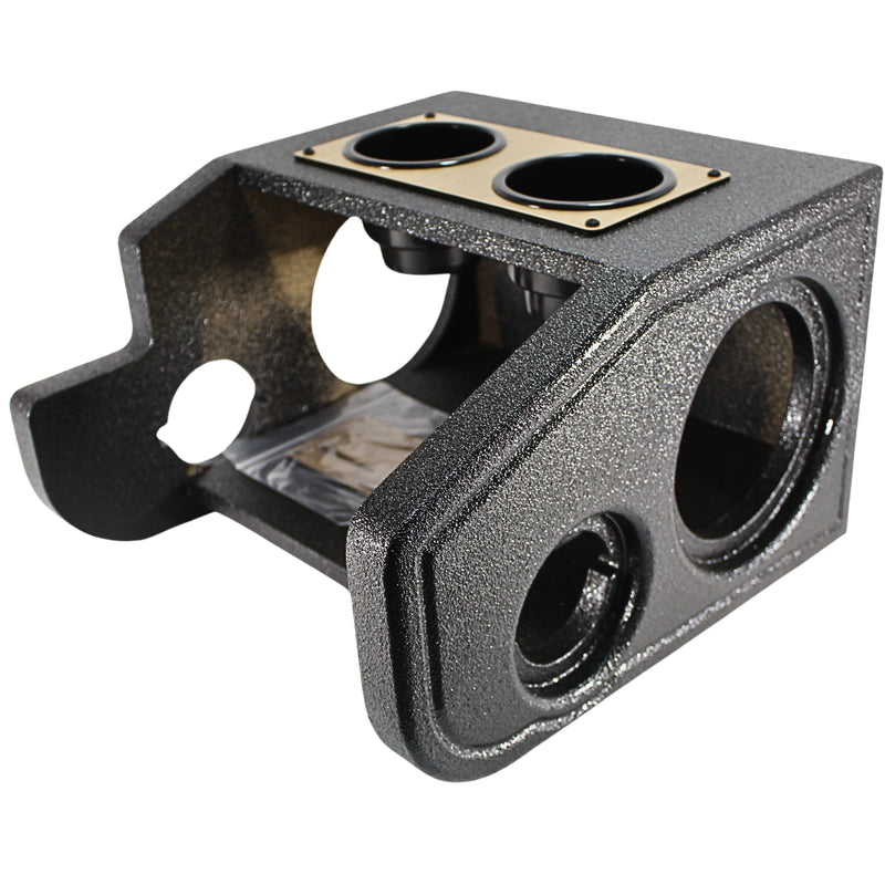 King Boxes Mini 88-94 Silverado/Sierra (2) 6.5" (2) 1" Tweeter Sprayed