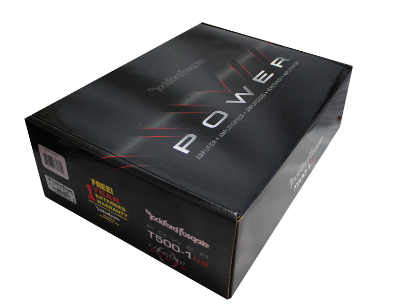 Rockford Fosgate Monoblock Subwoofer Amplifier 500 W Class BD Constant Power