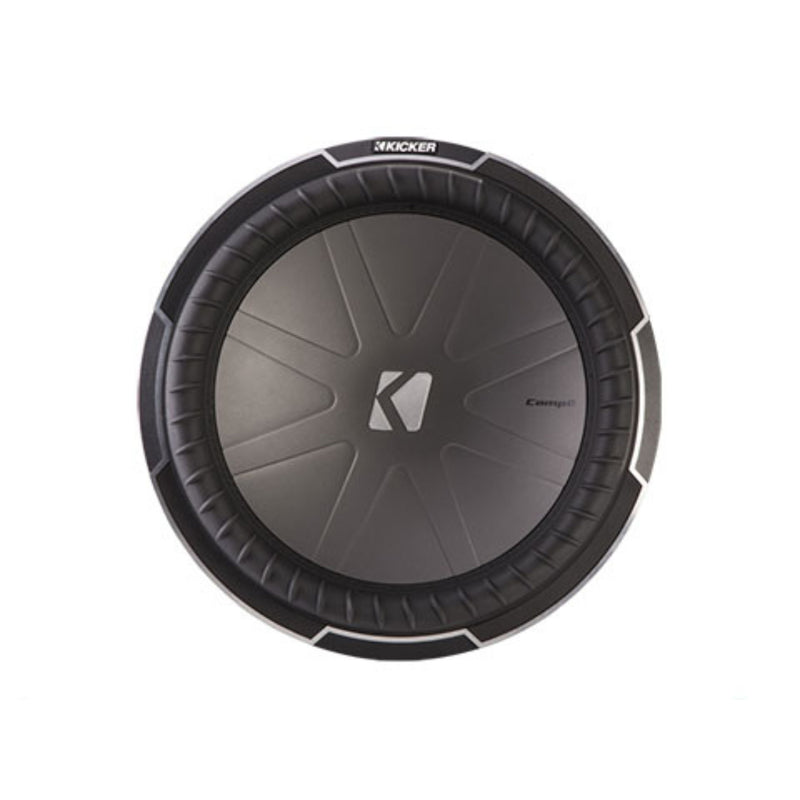 Kicker CompQ 15" Dual 2 Ohm VC Car Subwoofer 2200W Peak Ceramic Magnet 42CWQ152