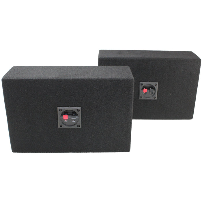 King Boxes 6x9" Universal Pair Carpet Car Speaker Enclosures KG-A69