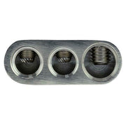 DS18 SB2-PN +/- Competition Distribution Block Nickel Plated Copper - Big Jeff Online Inc